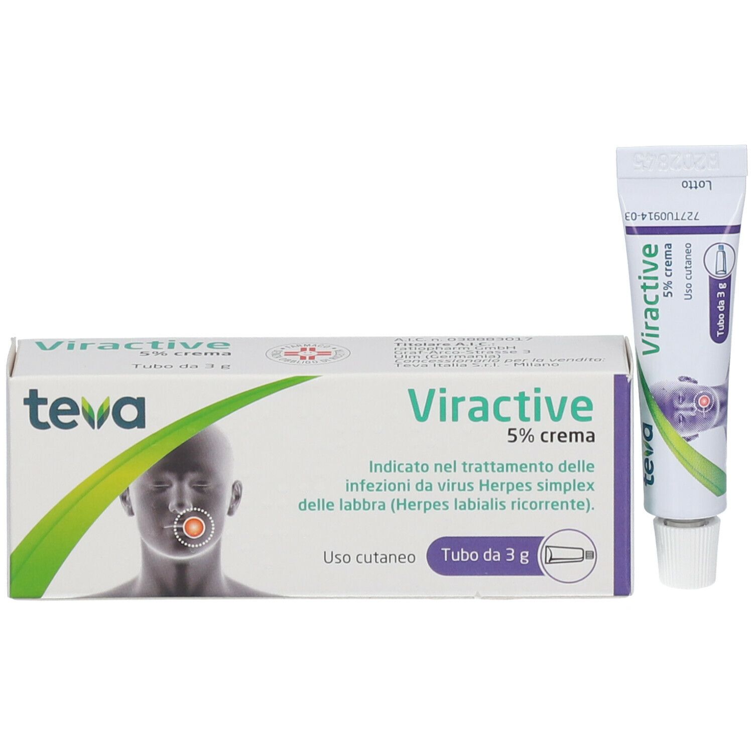 TEVA Viractive Crema 3G 5%