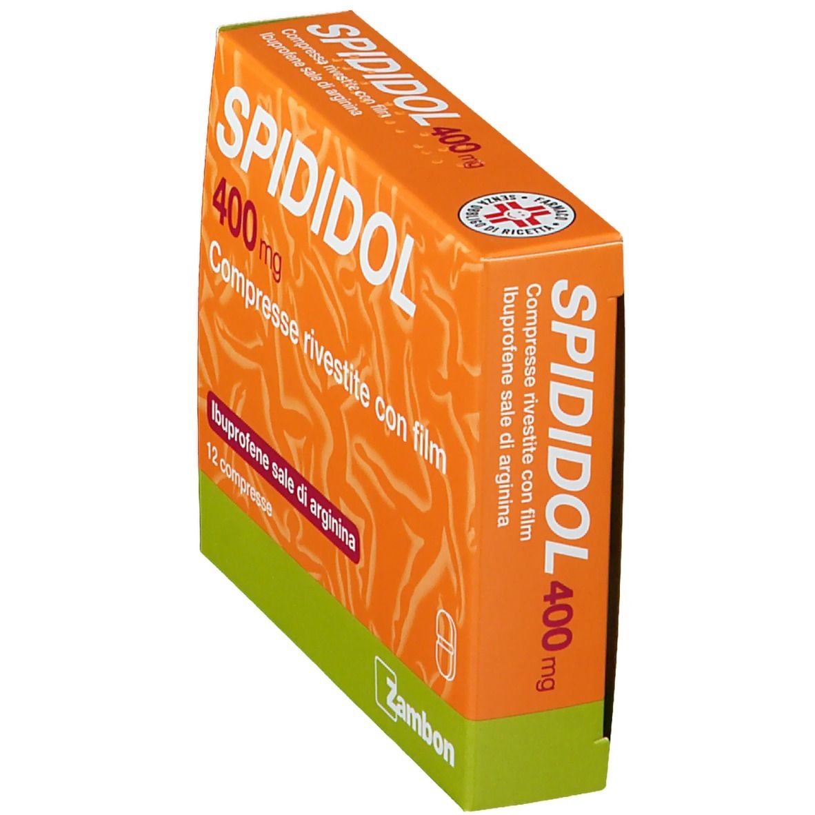SPIDIDOL 12 Compresse Rivestite 400 mg