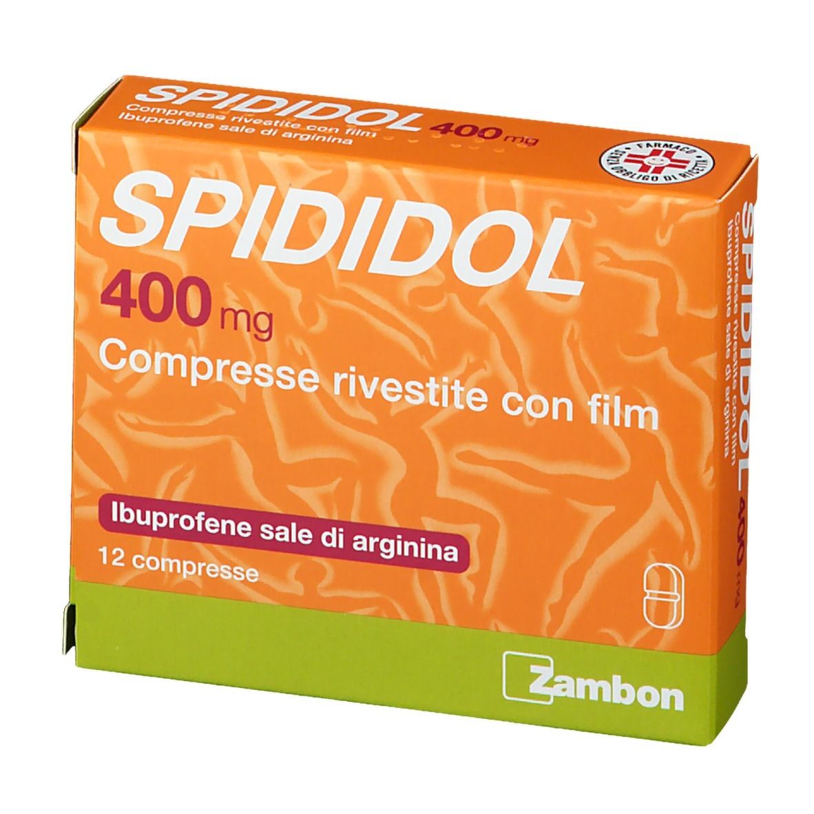 SPIDIDOL 12 Compresse Rivestite 400 mg