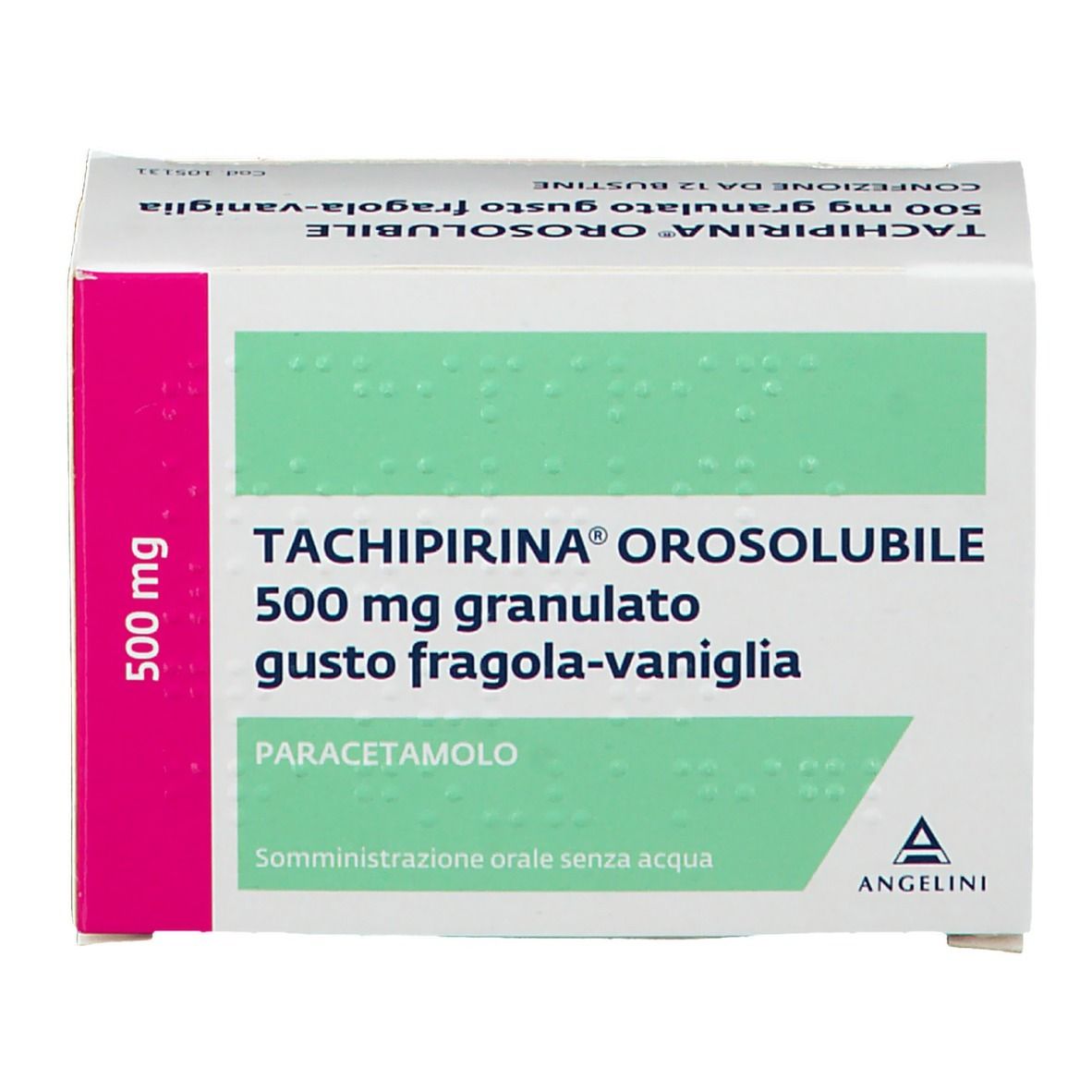 TACHIPIRINA® OROSOLUBILE 500 mg Gusto fragola-vaniglia