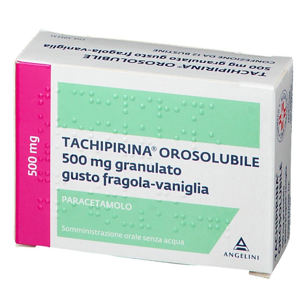 TACHIPIRINA® OROSOLUBILE 500 mg Gusto fragola-vaniglia