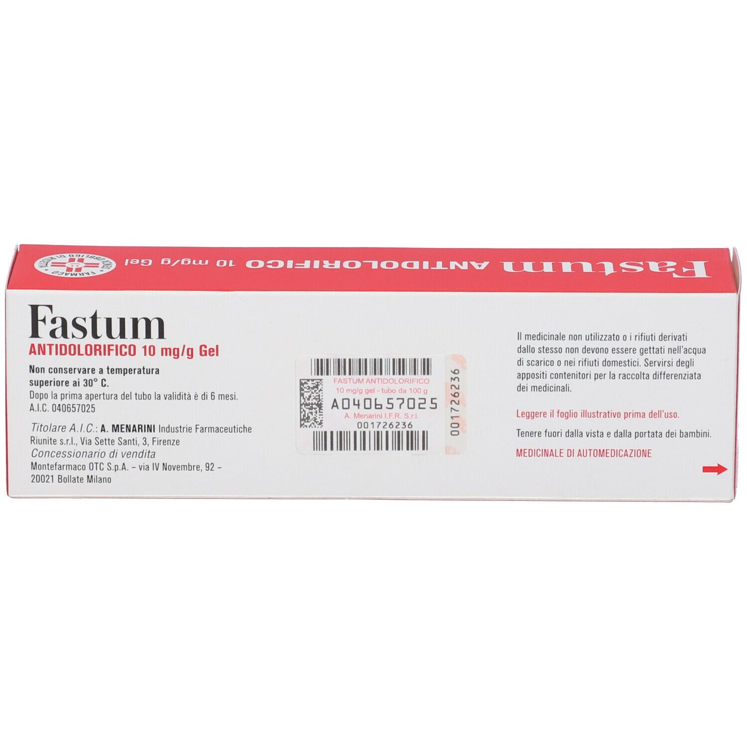 Fastum Antidolorifico Gel 100 g