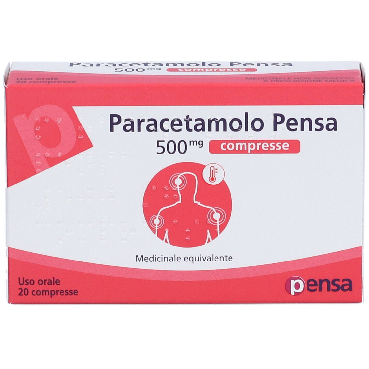 Paracetamolo pensa 20 Compresse 500 mg