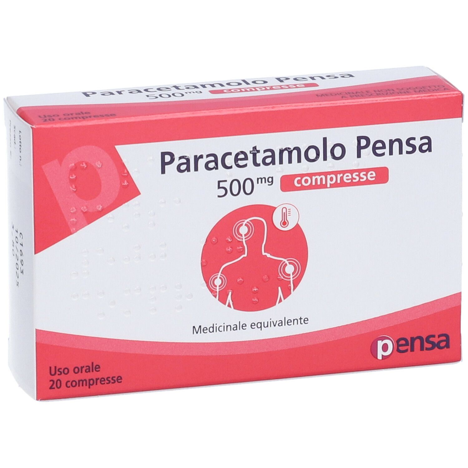 Paracetamolo pensa 20 Compresse 500 mg