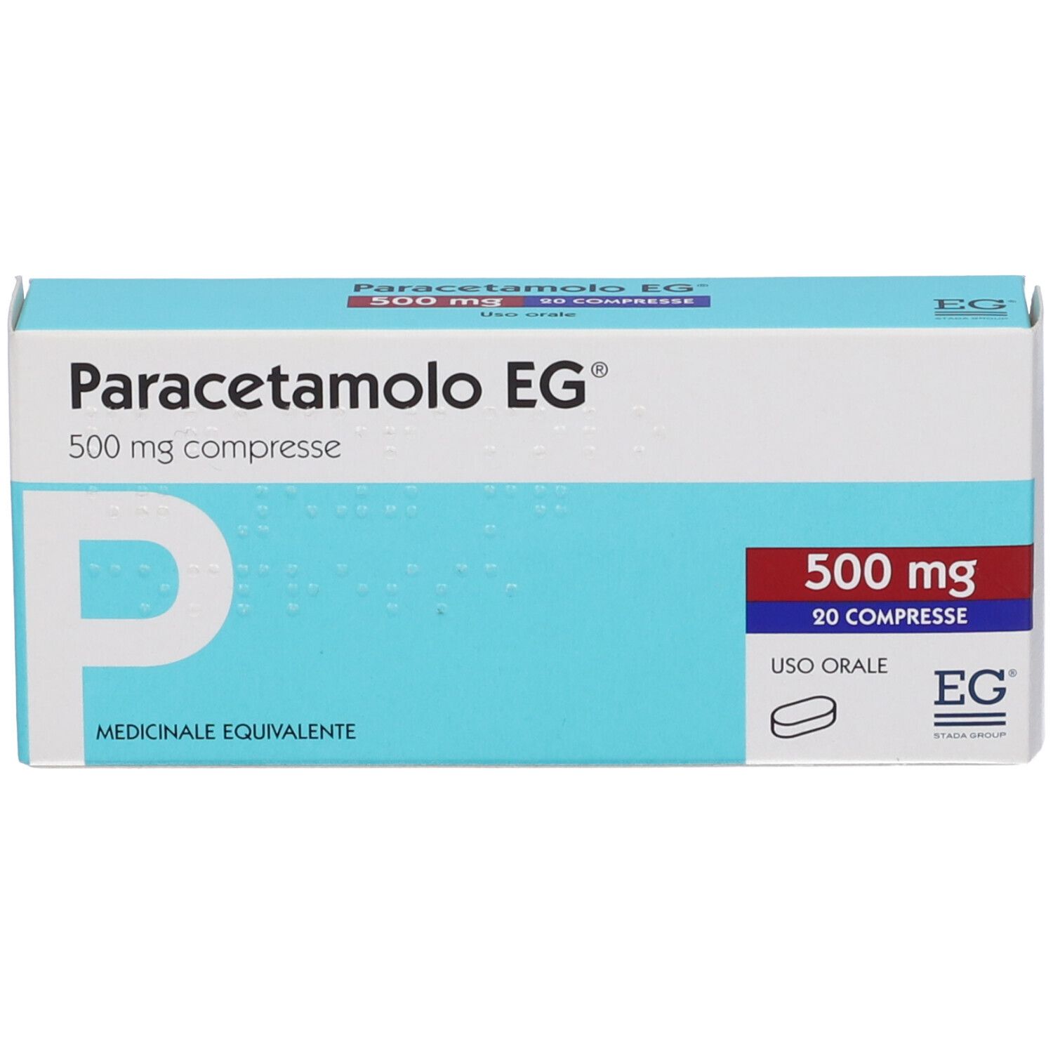 PARACETAMOLO EG 500 mg compresse