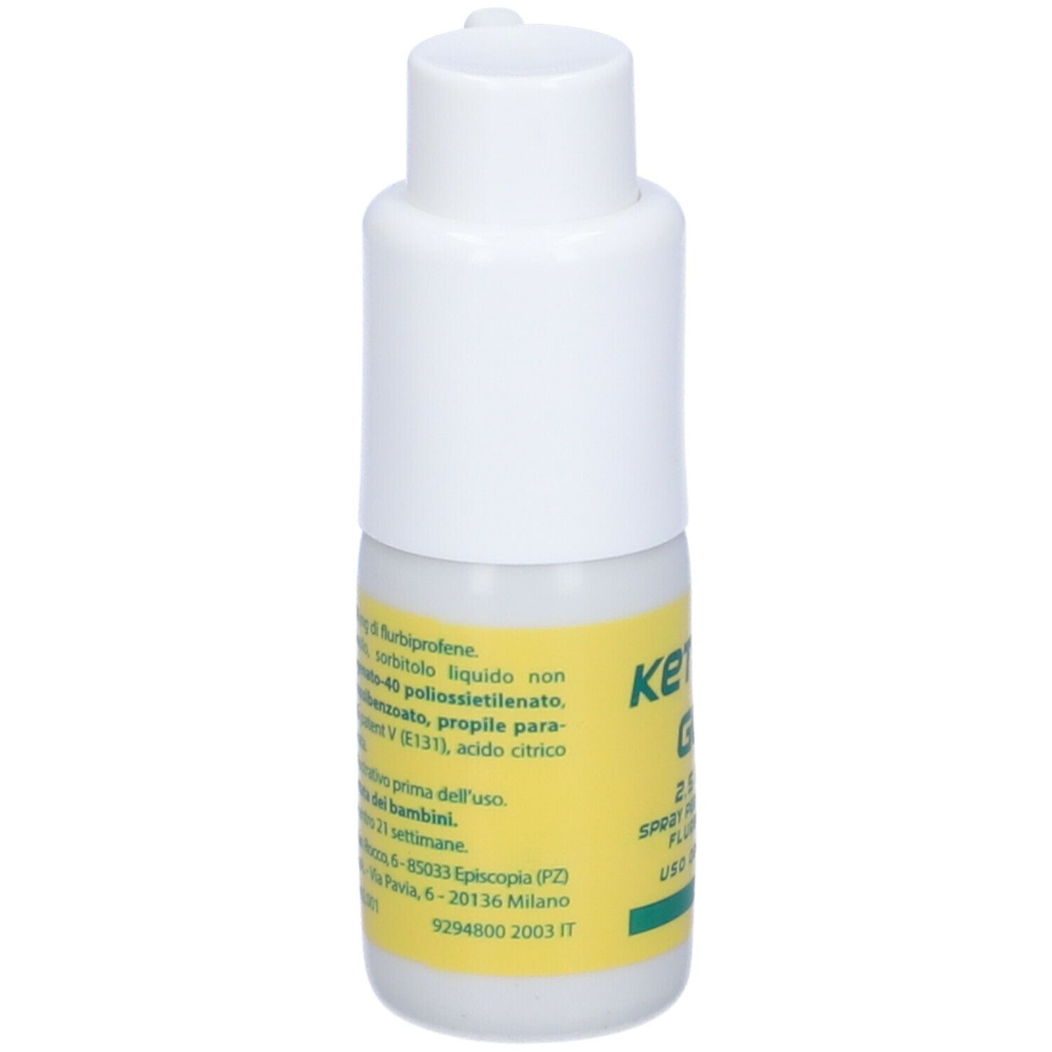 KETODOL GOLA 2,5 mg/ml spray per mucosa orale