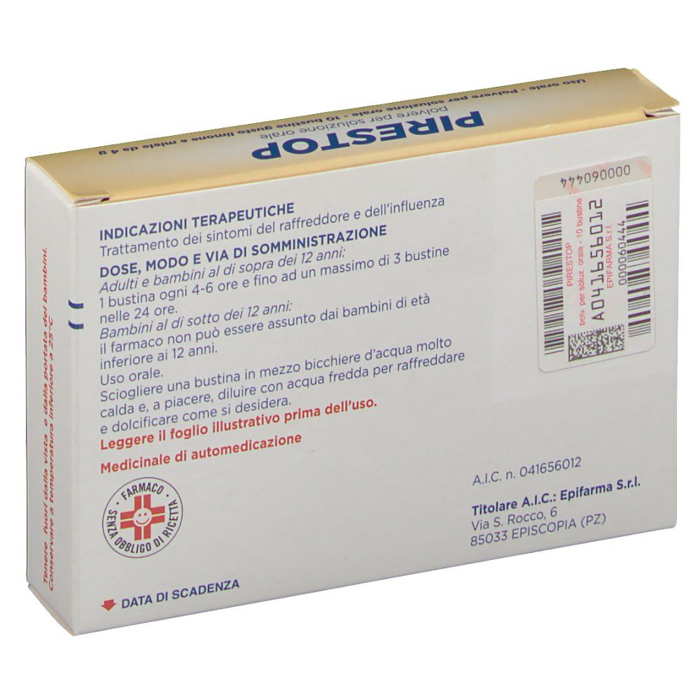 PIRESTOP Polvere per soluzione orale