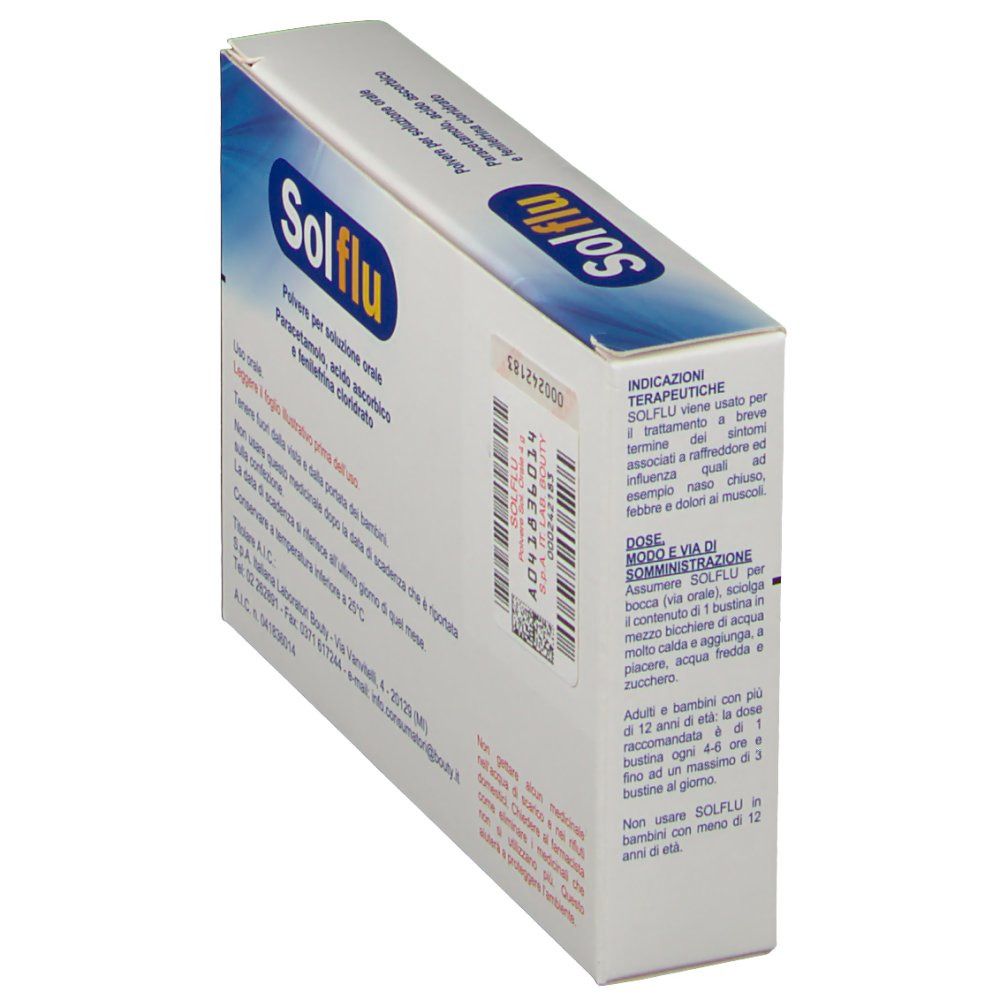 Solflu gusto limone e miele 10 bustine
