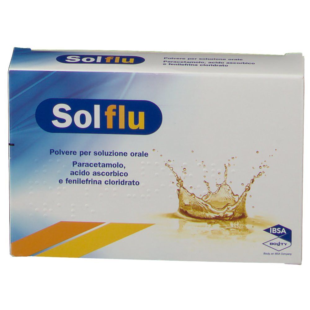 Solflu gusto limone e miele 10 bustine