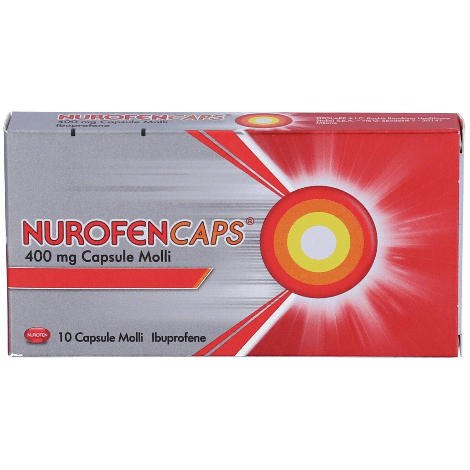 NUROFENCAPS®400 mg Capsule Molli