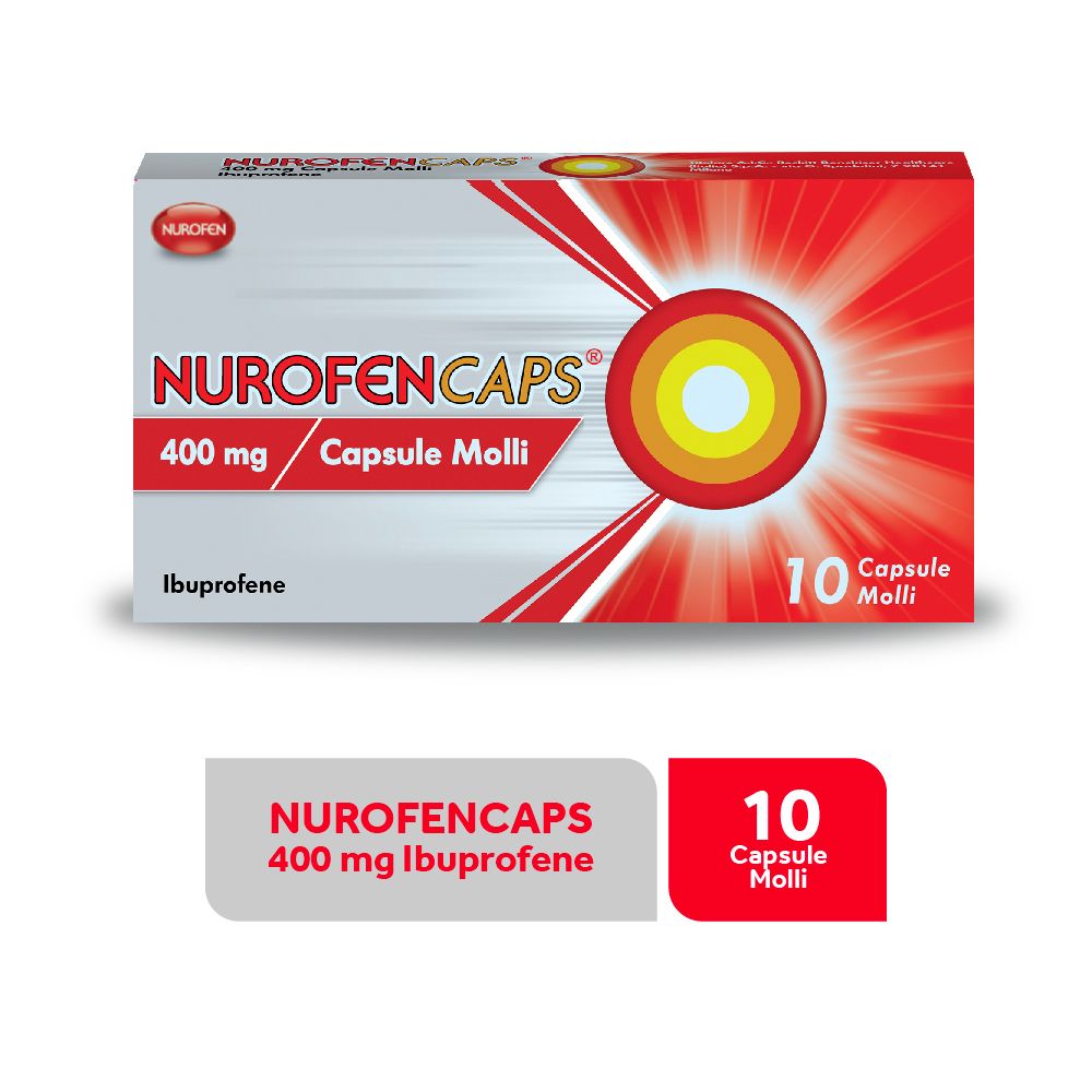 NUROFENCAPS®400 mg Capsule Molli