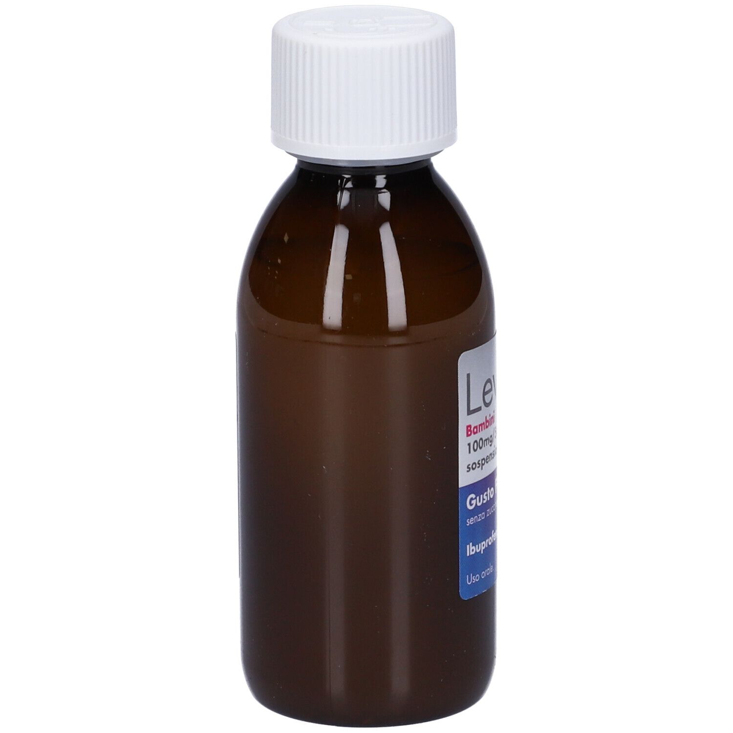 LEVIFEN Bambini 100mg/5ml sospensione orale gusto fragola senza zuccher