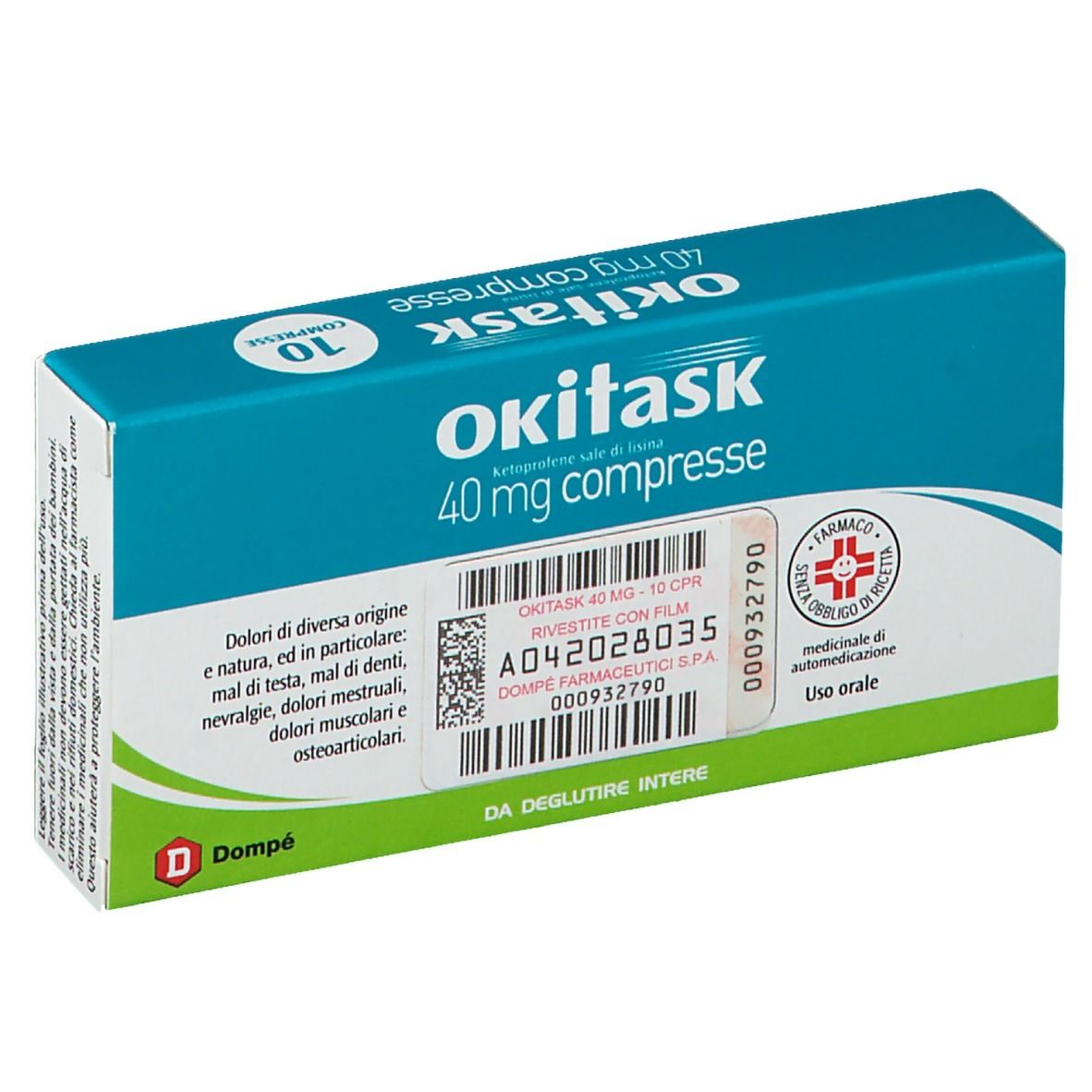OKITASK  40 mg 10 compresse rivestite