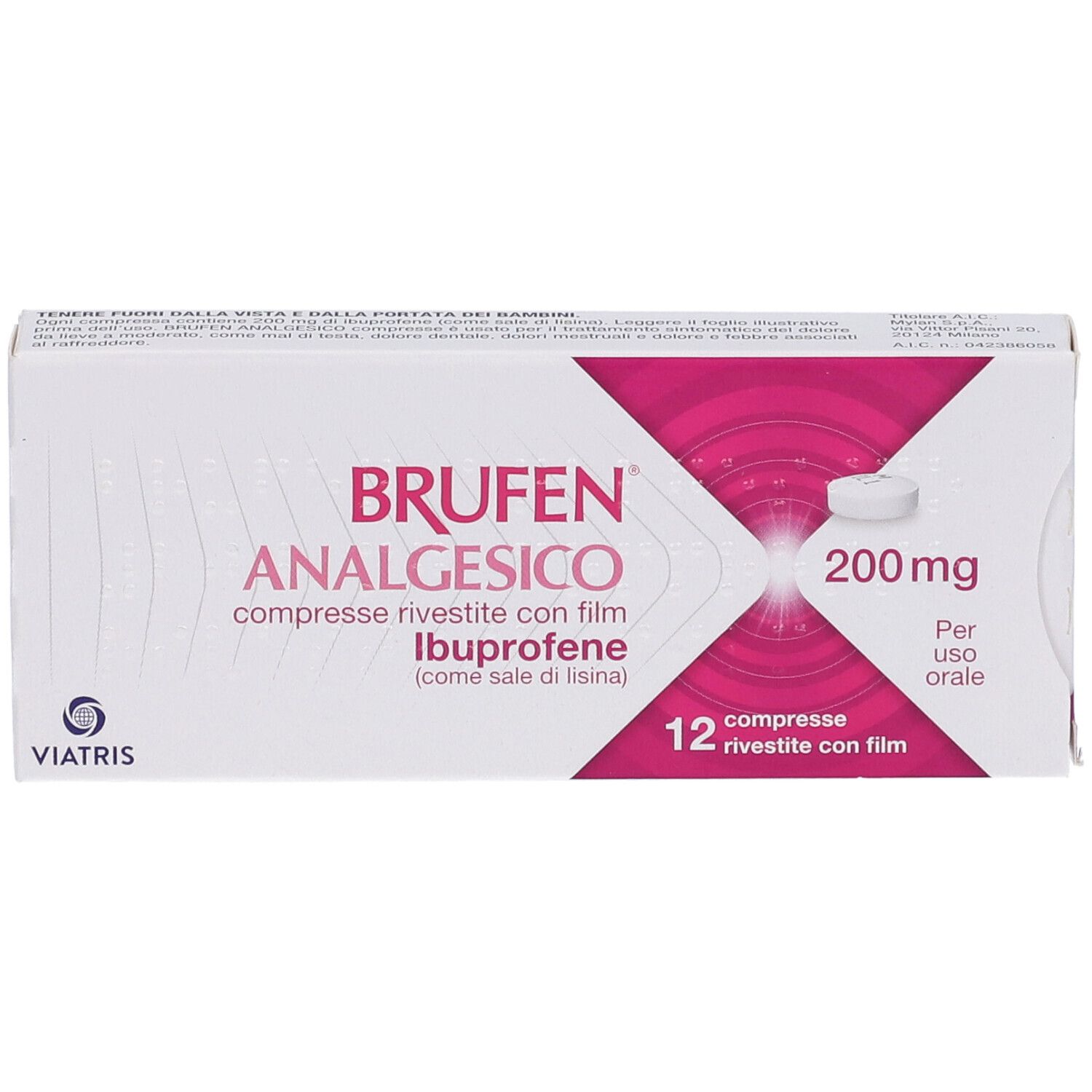 BRUFEN® Analgesico 200 mg