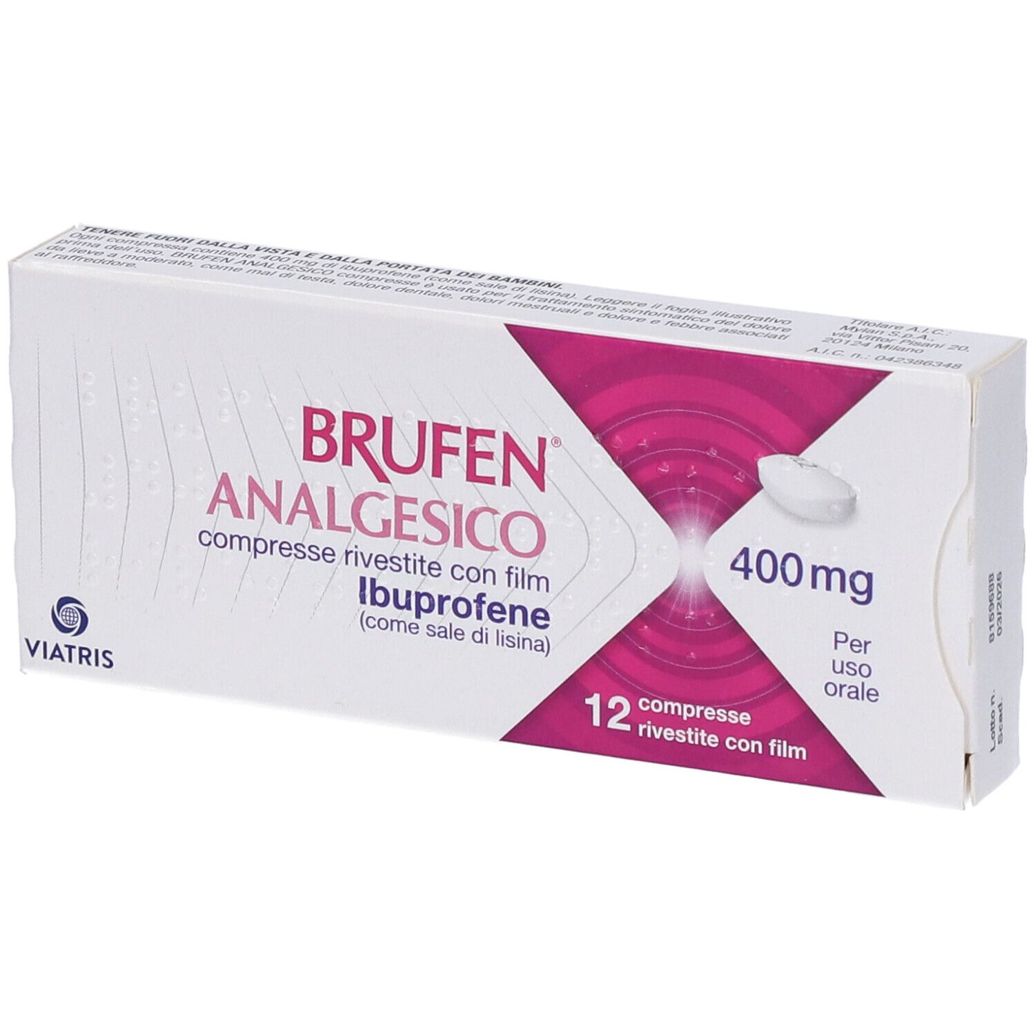 BRUFEN® Analgesico 400 mg
