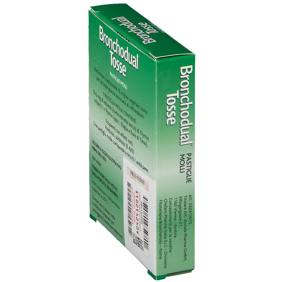 Bronchodual® Tosse Pastiglie Molli Estratto Secco di Pianta di Timo