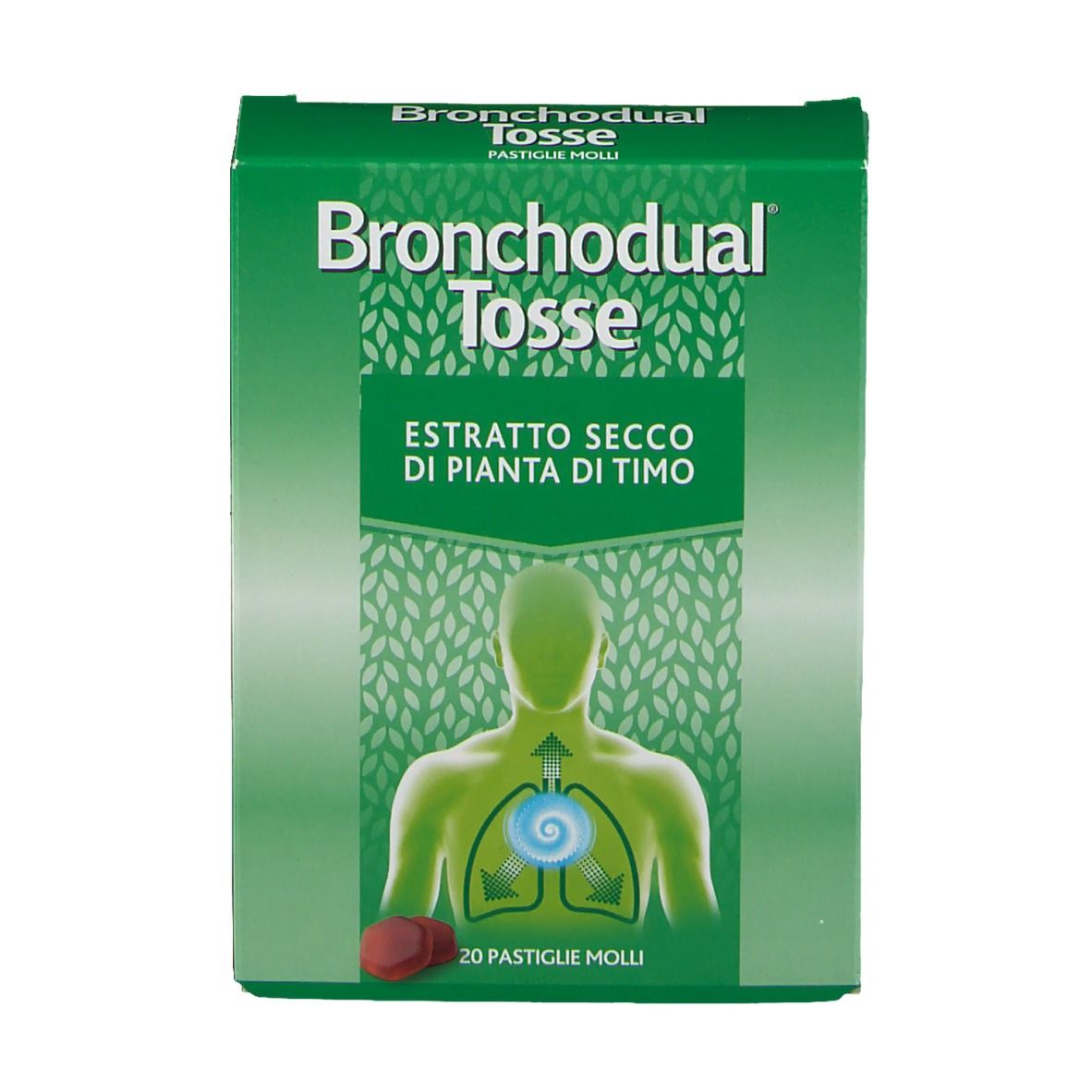 Bronchodual® Tosse Pastiglie Molli Estratto Secco di Pianta di Timo
