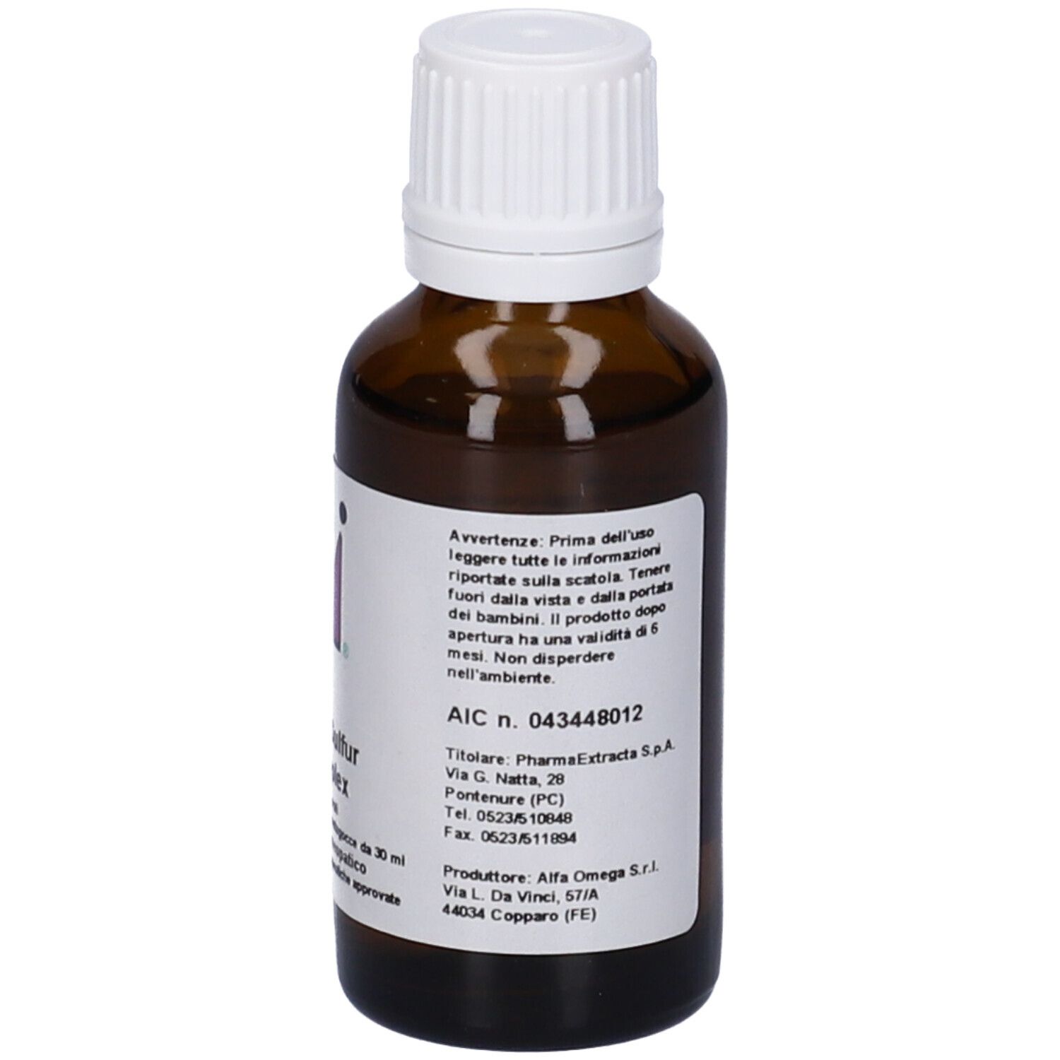 Fm Sulfur Complex Orale Gtt 30 ml