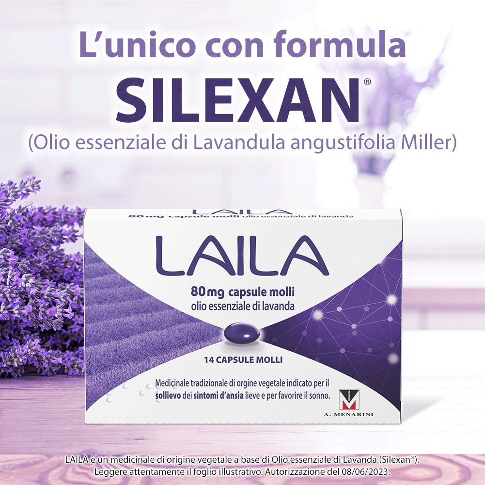 Laila per ansia lieve 14 capsule molli