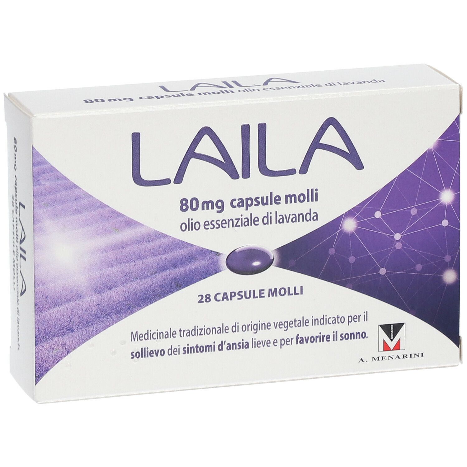 LAILA 80 mg Capsule Molli