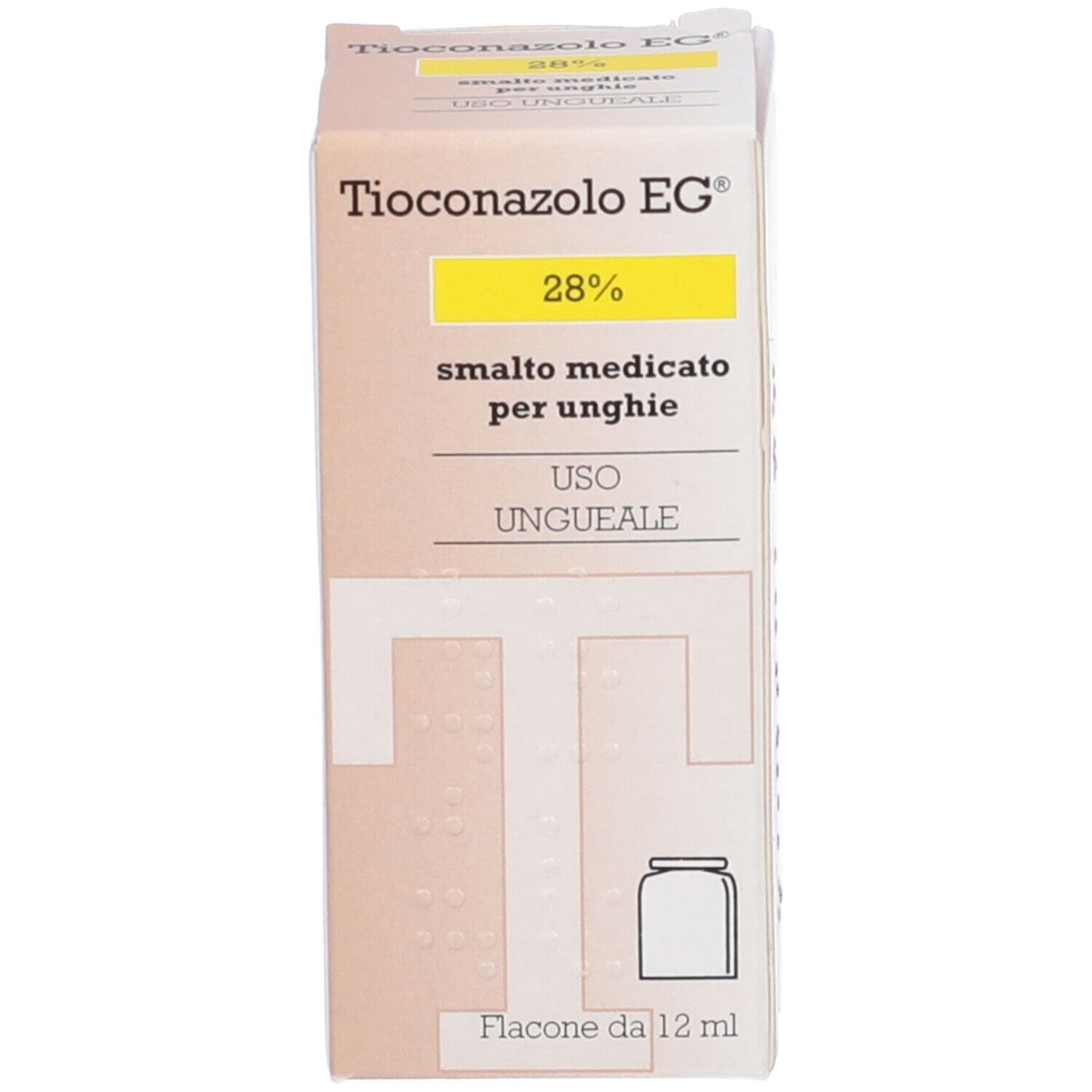 TIOCONAZOLO EG smalto antimicotico equivalente del Trosyd per la micosi  delle unghie 12ml a Prezzo promo