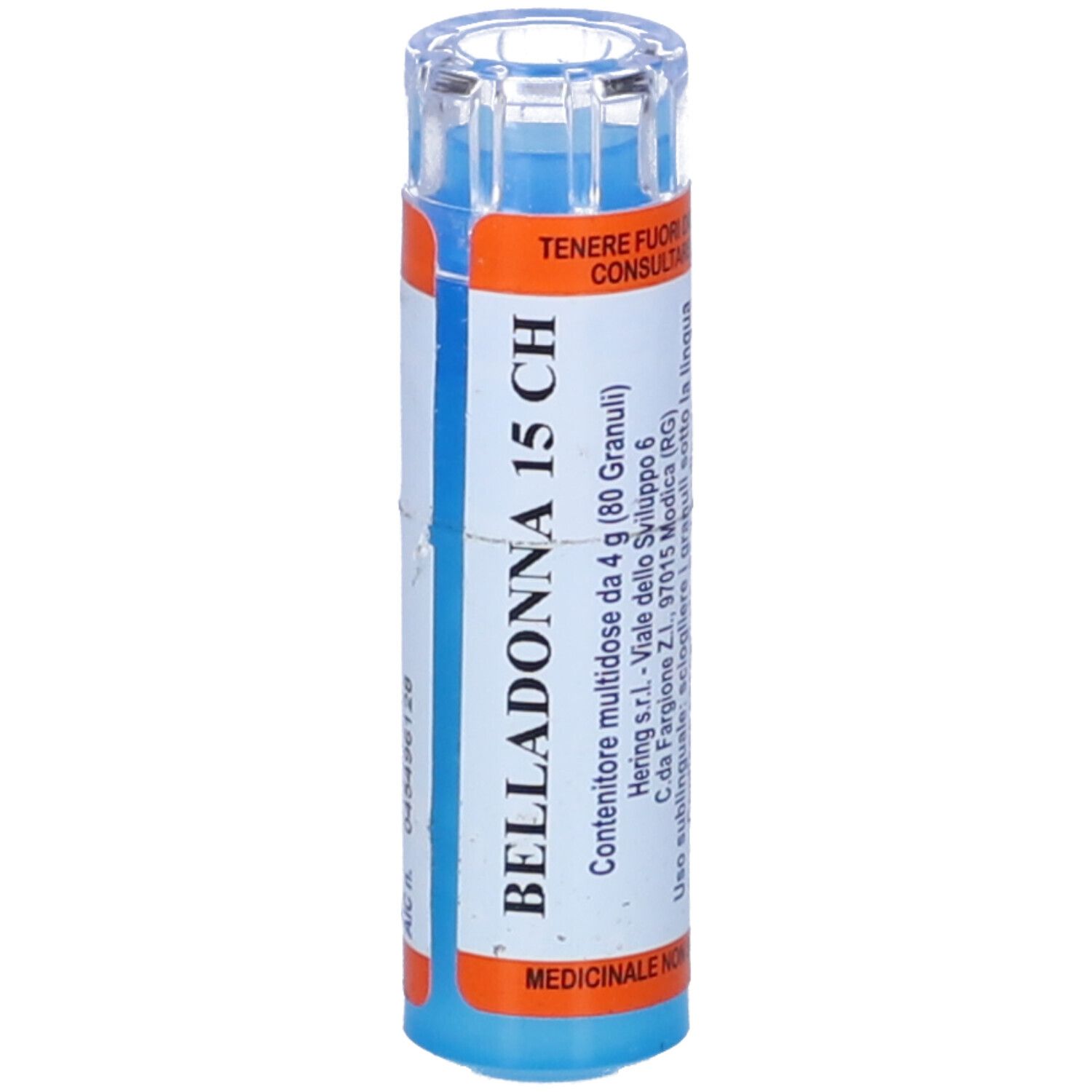 HERING Belladonna 80 Granuli 15 Ch Contenitore Multidose