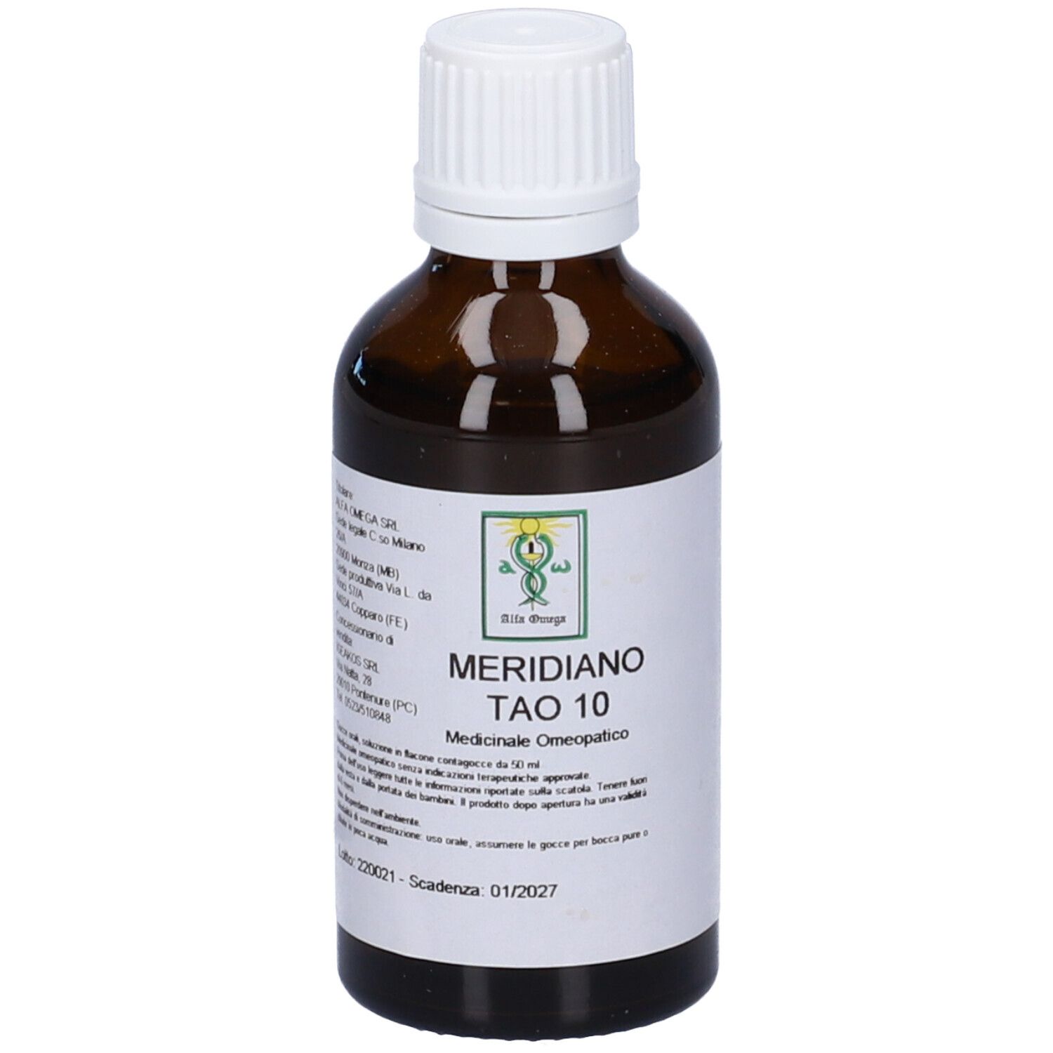 Meridiano Tao 10*Gocce Orali 50 Ml Flacone Contagocce