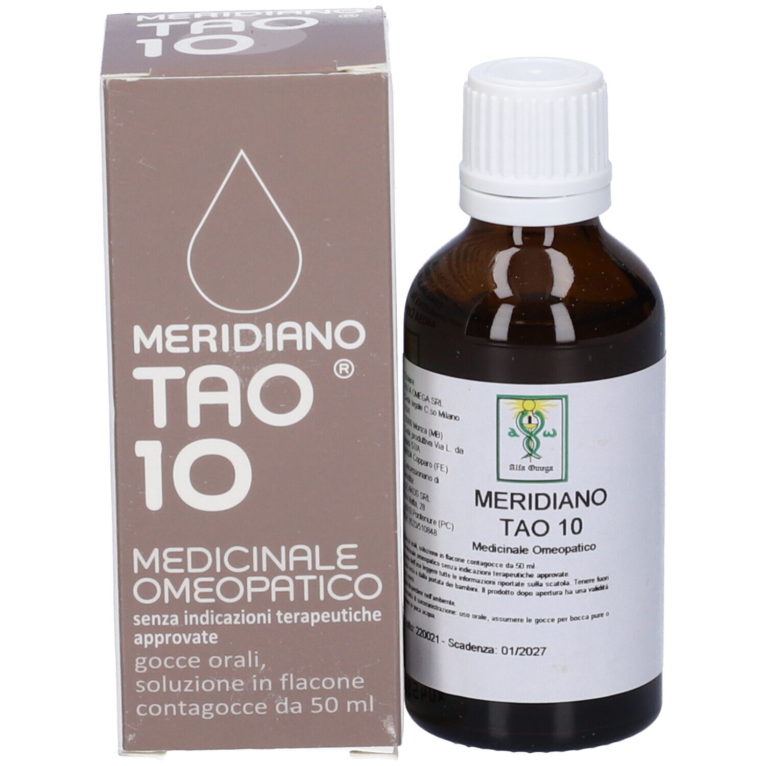 Meridiano Tao 10*Gocce Orali 50 Ml Flacone Contagocce