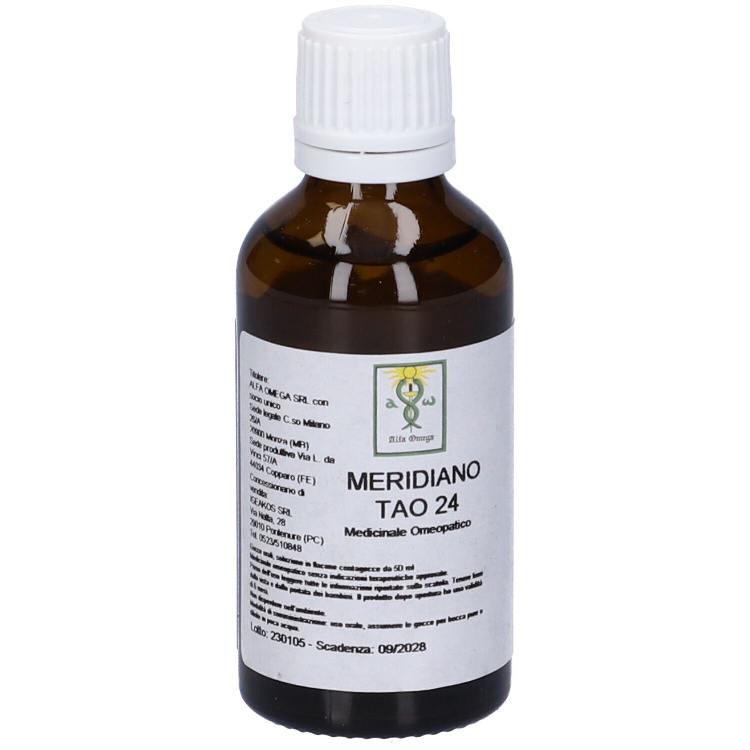 Meridiano Tao 24*Gocce Orali 50 Ml Flacone Contagocce