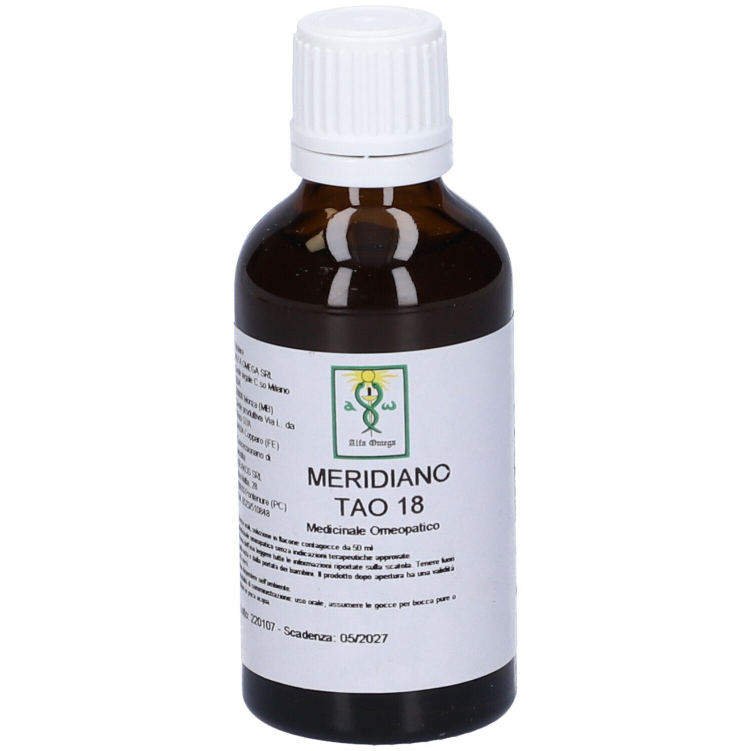 Alfa Omega  Meridiano Tao 18 Gocce Orali
