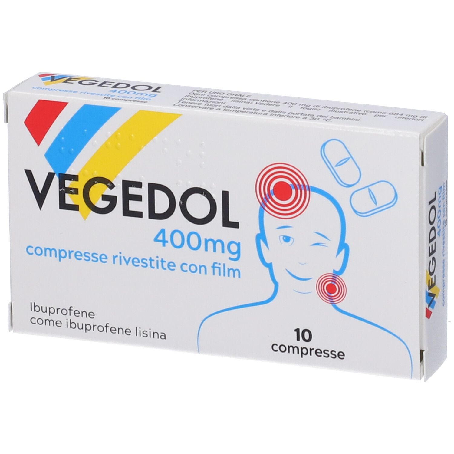 Vegedol 400 mg compresse rivestite con film