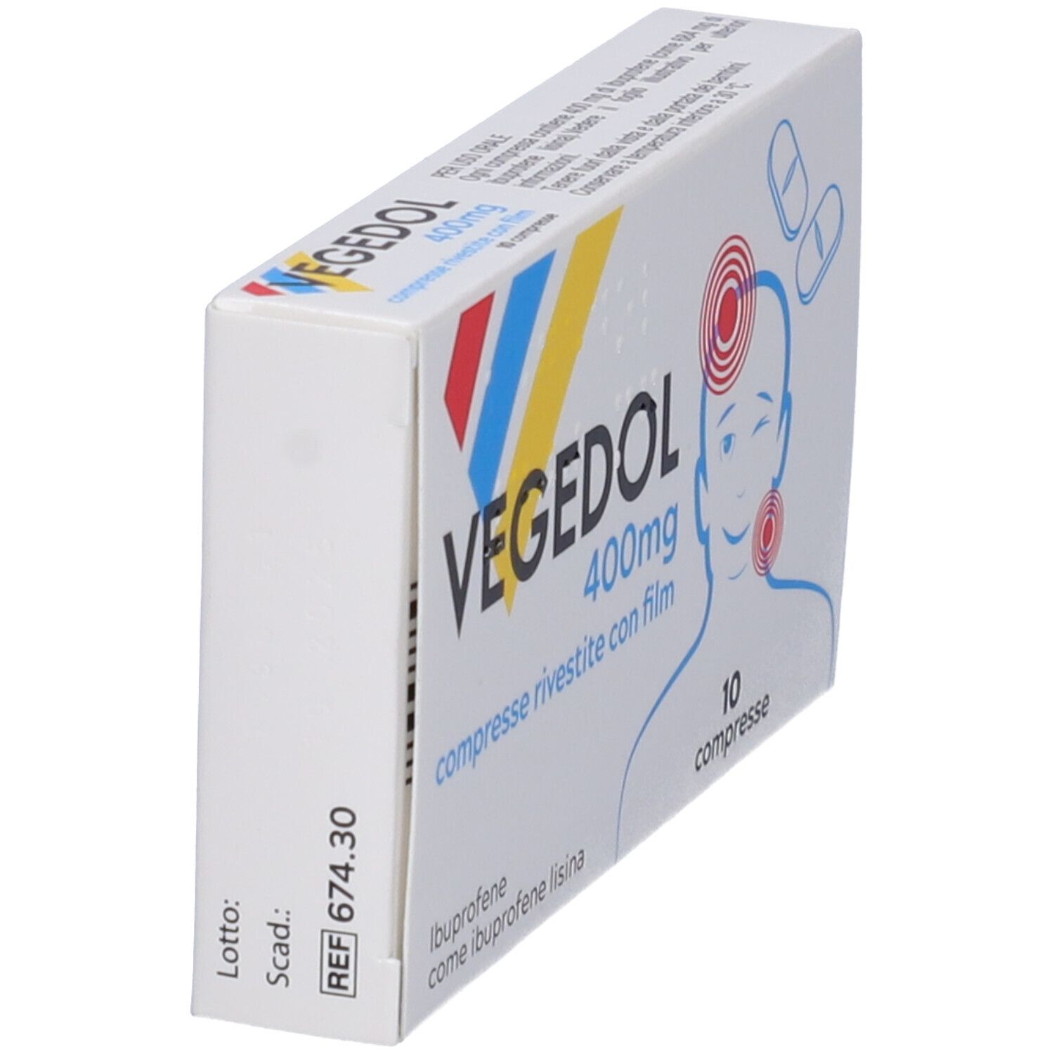 Vegedol 400 mg compresse rivestite con film