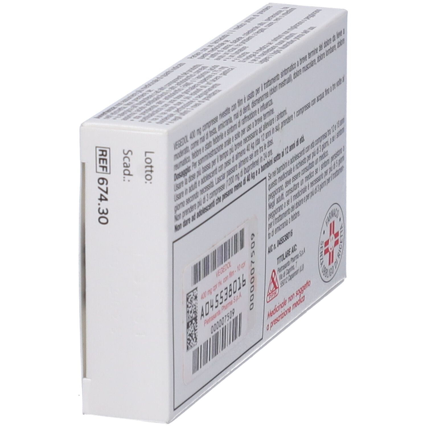 Vegedol 400 mg compresse rivestite con film