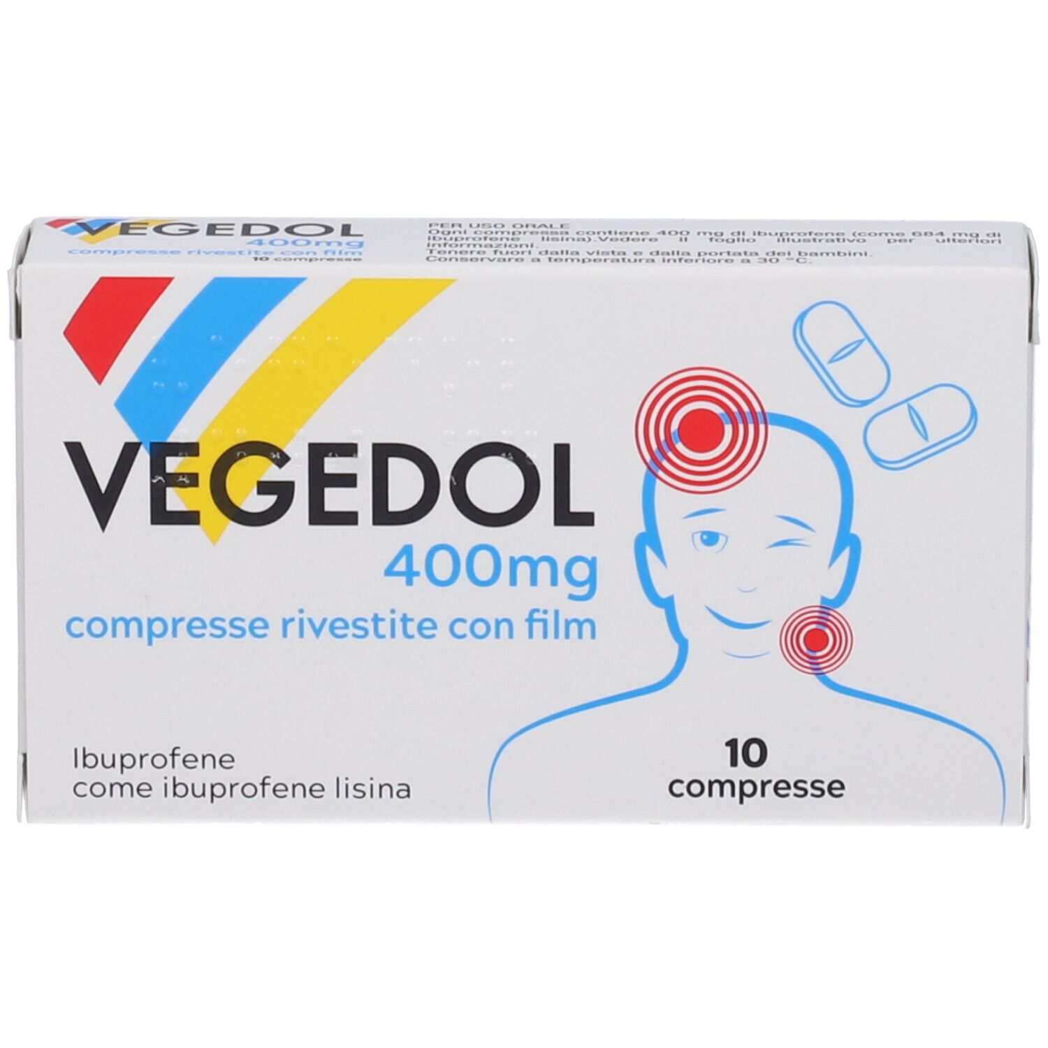 Vegedol 400 mg compresse rivestite con film