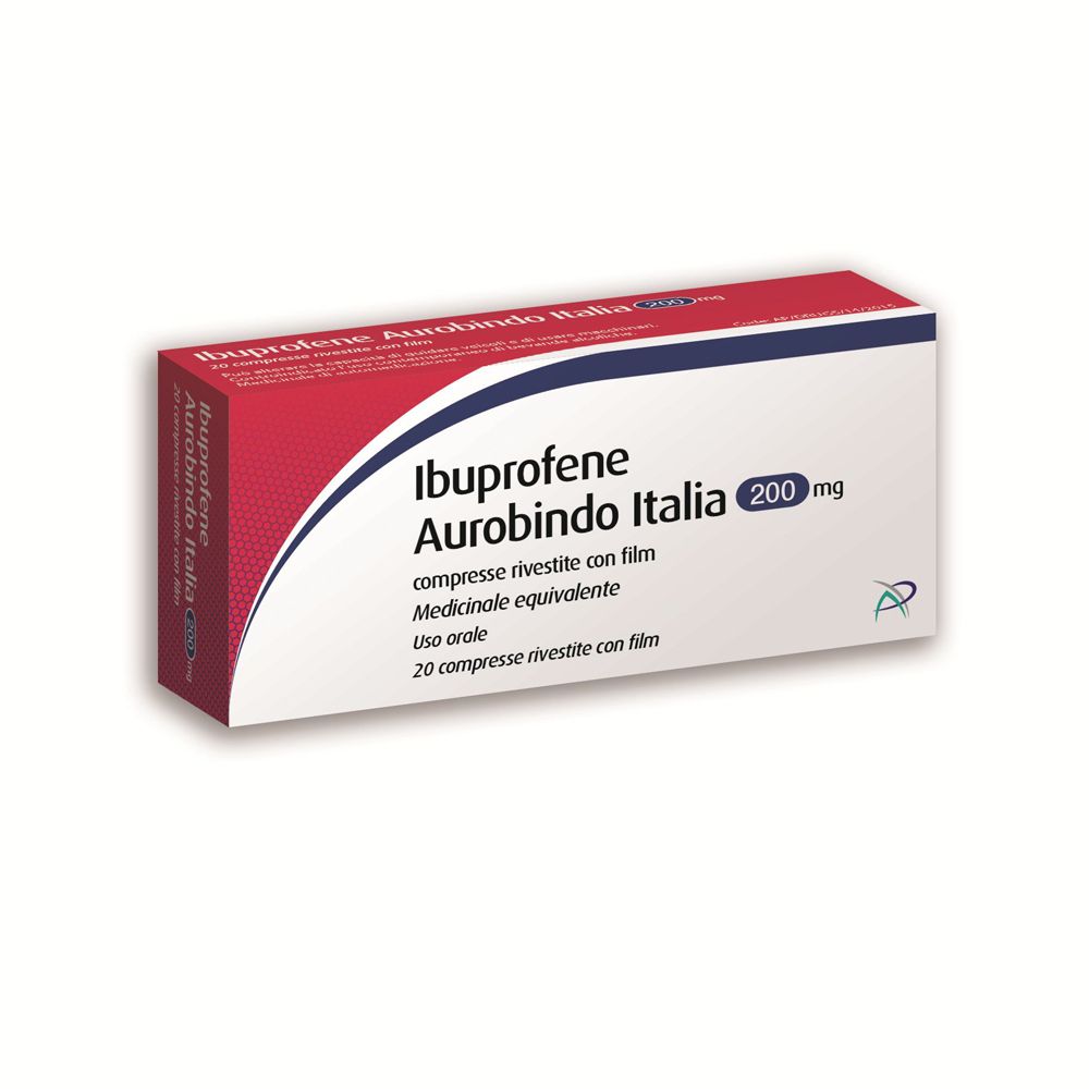 Ibuprofene Aur*20Cpr Riv 200Mg