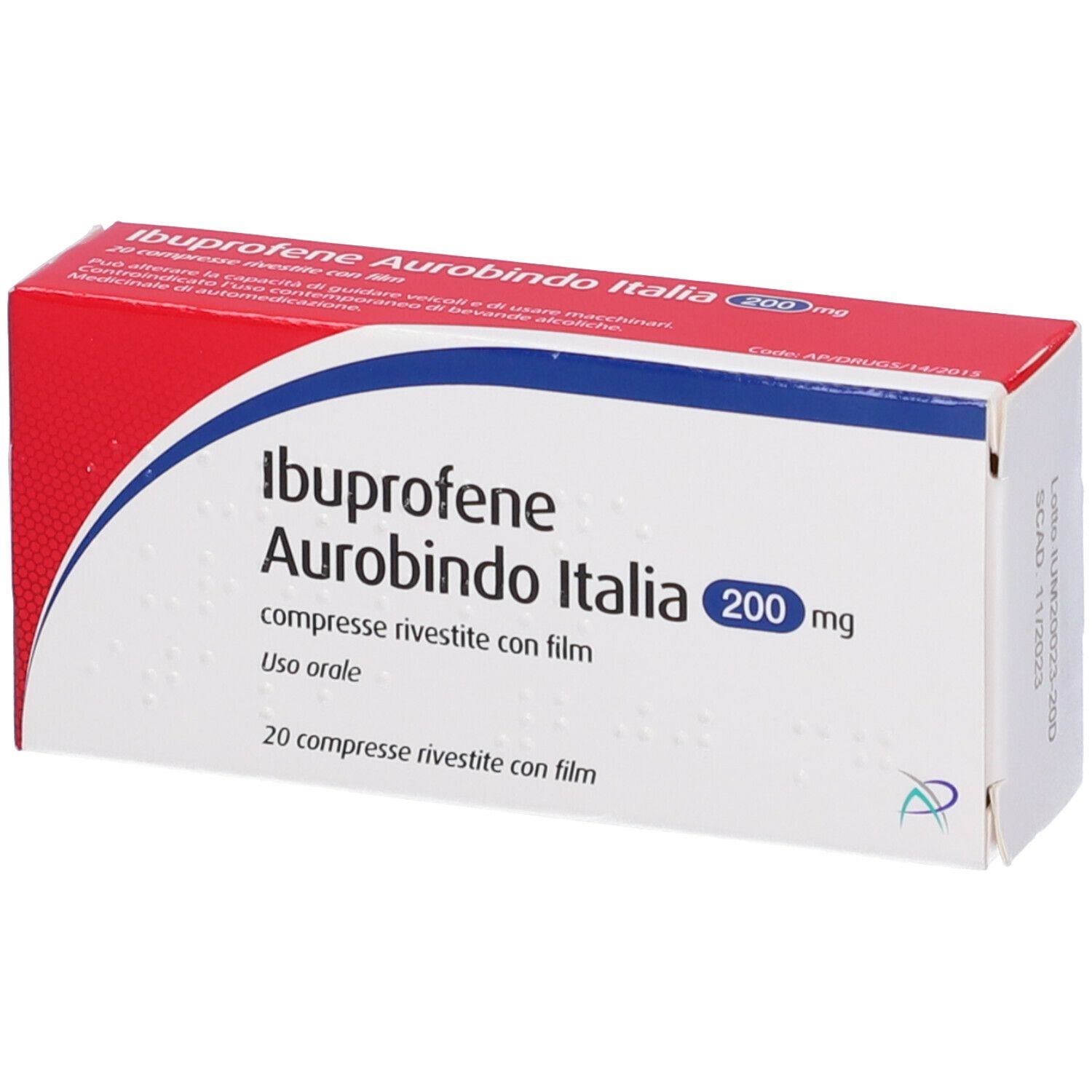 Ibuprofene Aur*20Cpr Riv 200Mg