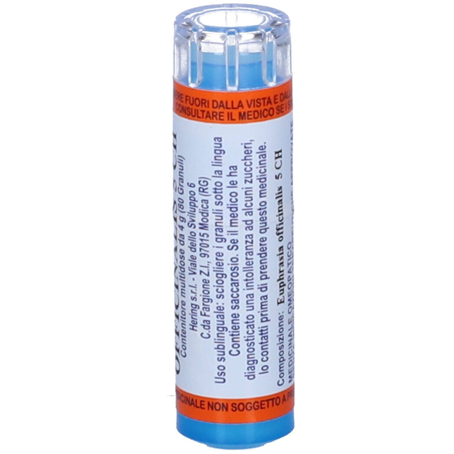 HERING Euphrasia Officinalis 80 Granuli 5 Ch Contenitore Multidose