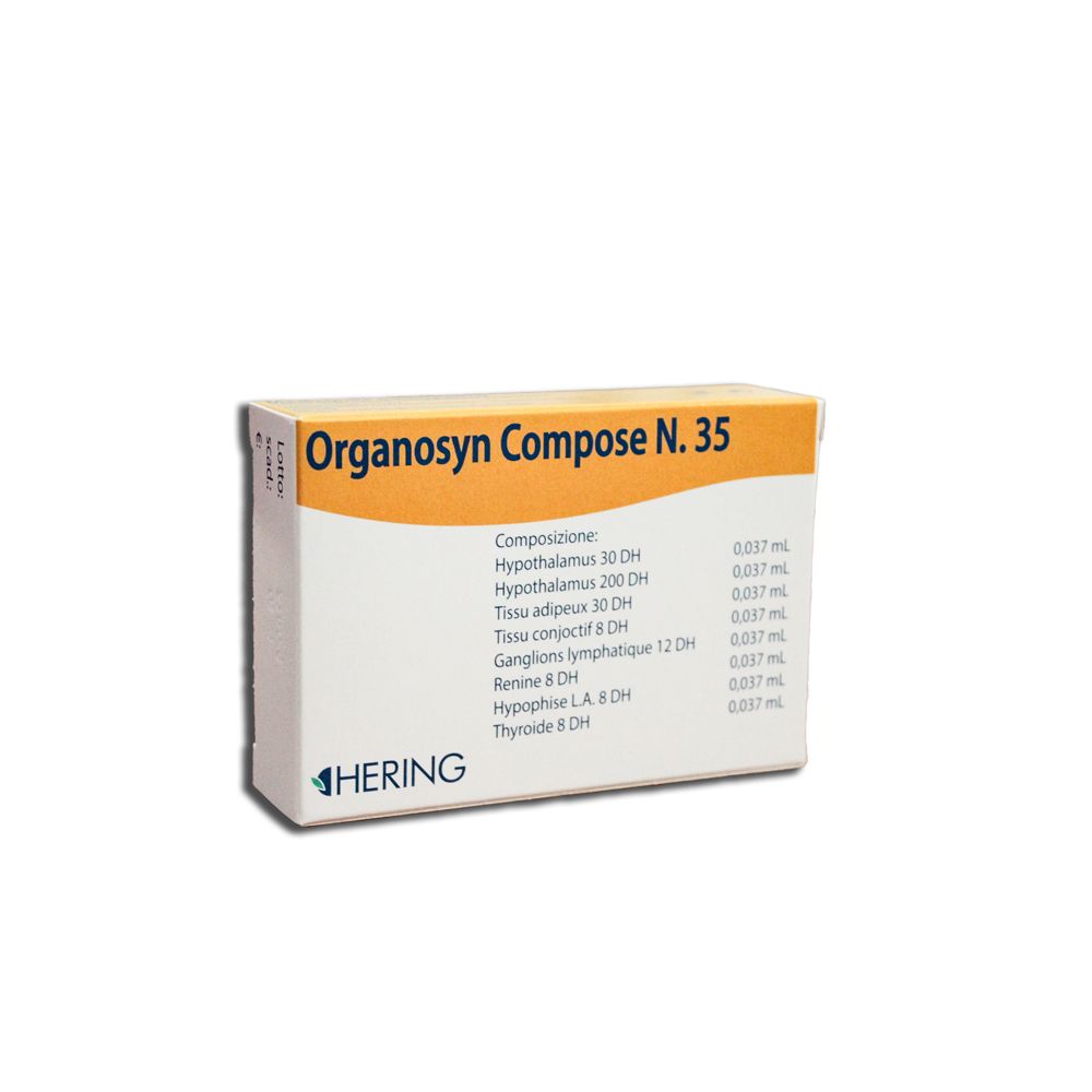 HERING Organosyn Compose N°35 Soluzione Orale Contenitori Monodose