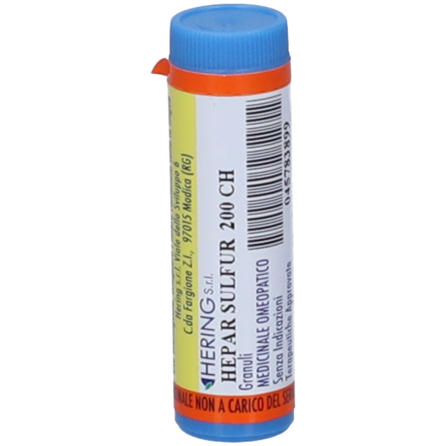 HERING Hepar Sulfur Granuli 200 Ch Contenitore Monodose