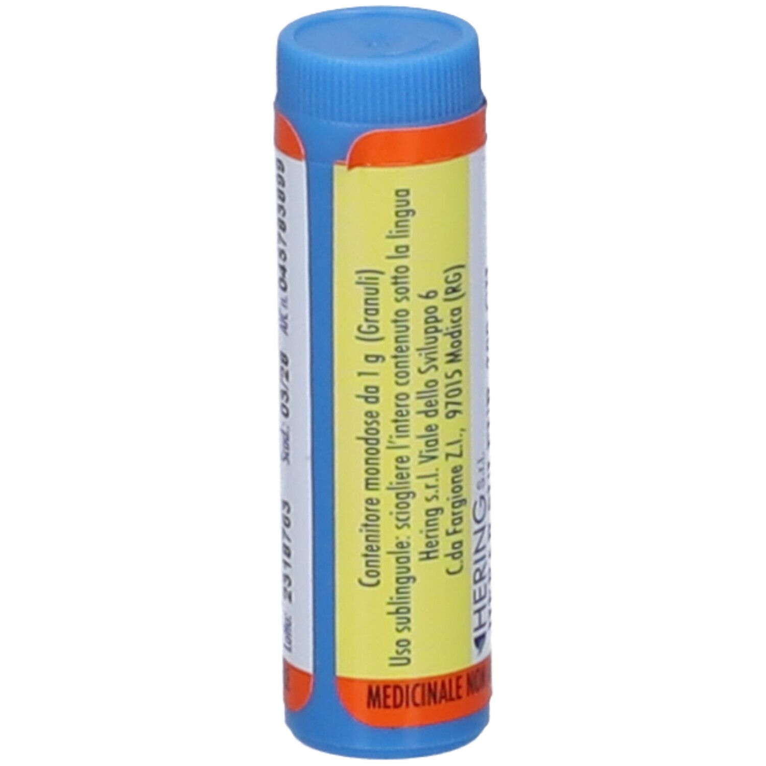 HERING Hepar Sulfur Granuli 200 Ch Contenitore Monodose