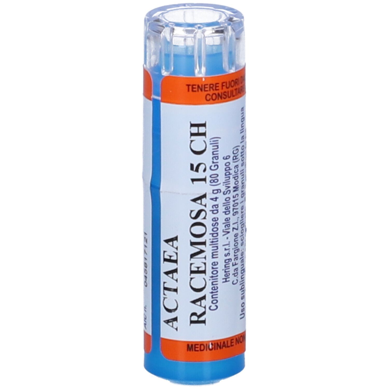 HERING Actea Racemosa 80 Granuli 15 Ch Contenitore Multidose