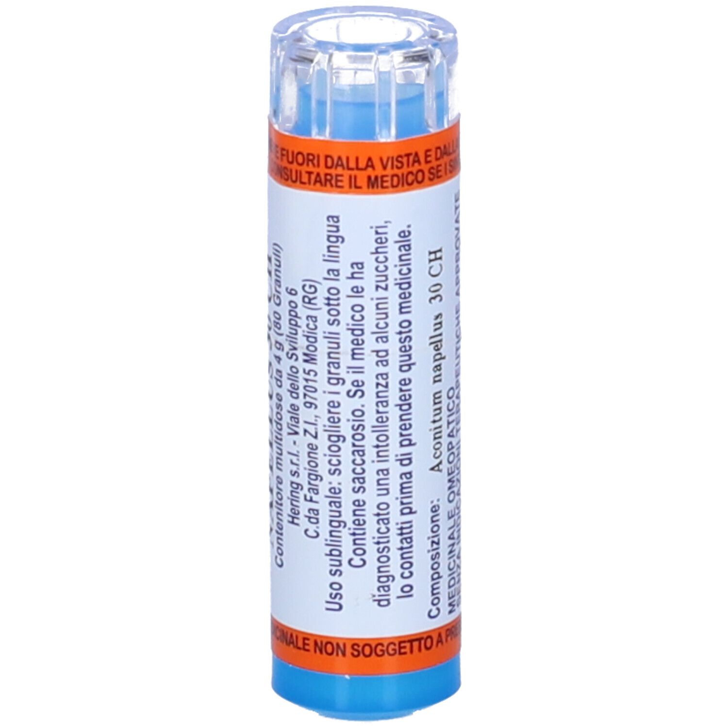 Hering Aconitum Napellus 80 Granuli 30 Ch Contenitore Multidose