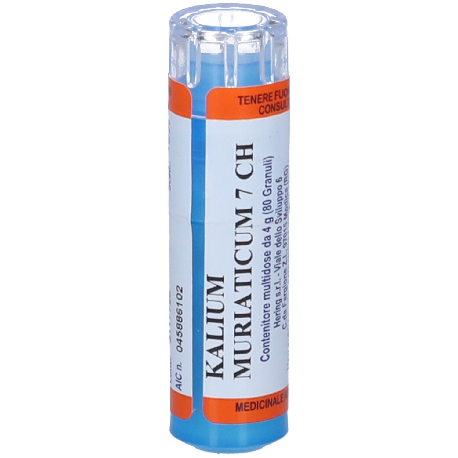 HERING Kalium Muriaticum 80 Granuli 7 Ch Contenitore Multidose