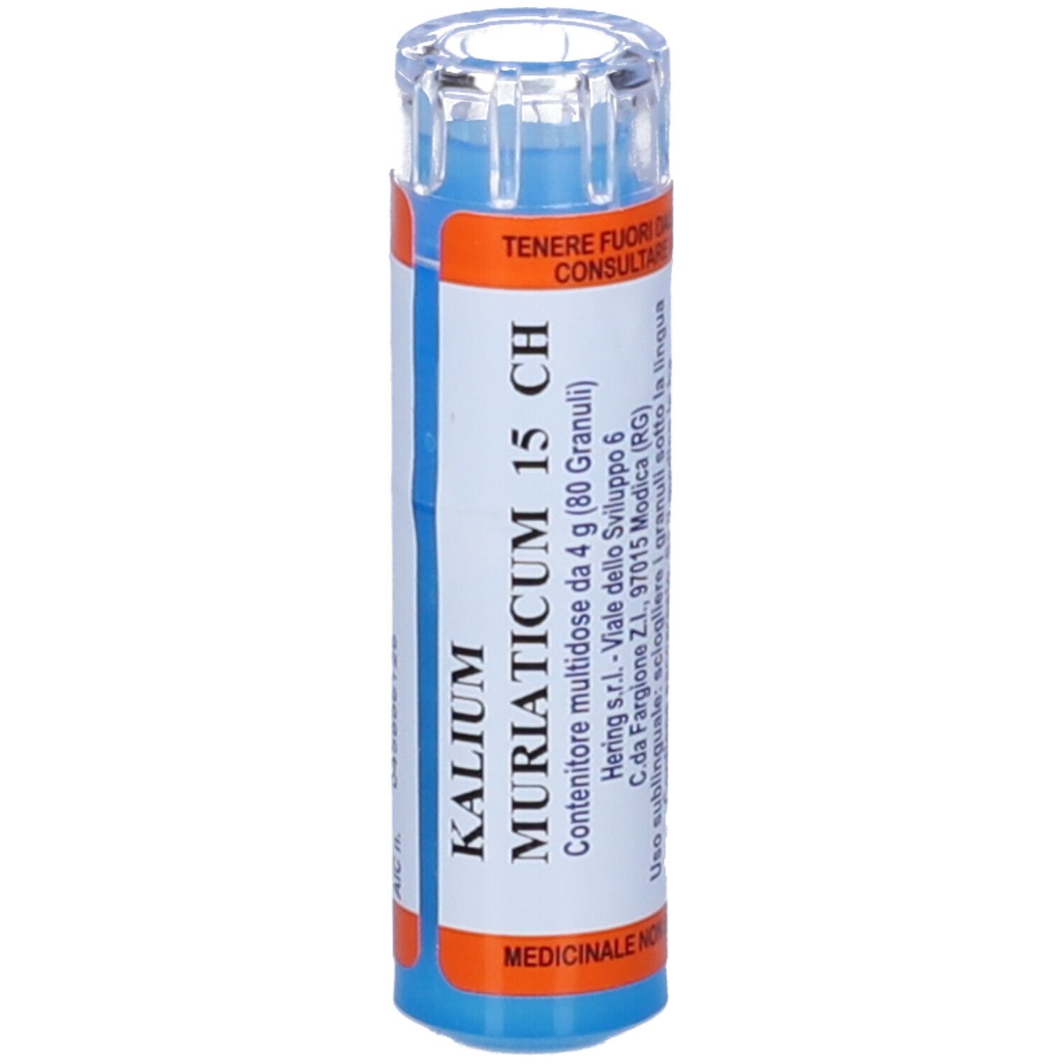 KALIUM MURIATICUM*80 granuli 15 CH contenitore multidose