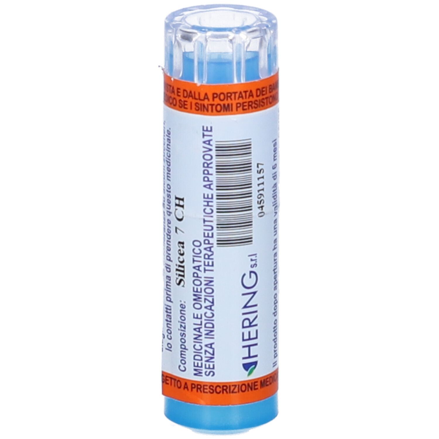 HERING Silicea 80 Granuli 7 Ch Contenitore Multidose