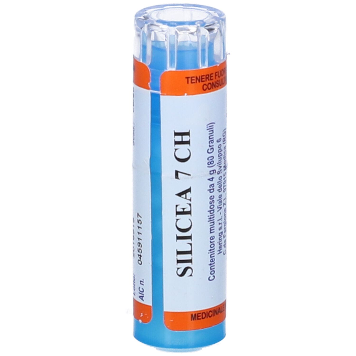 HERING Silicea 80 Granuli 7 Ch Contenitore Multidose