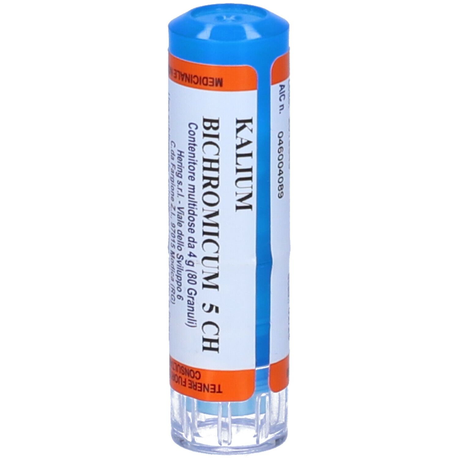 Hering Kalium Bichromicum 80 Granuli 5 Ch Contenitore Multidose