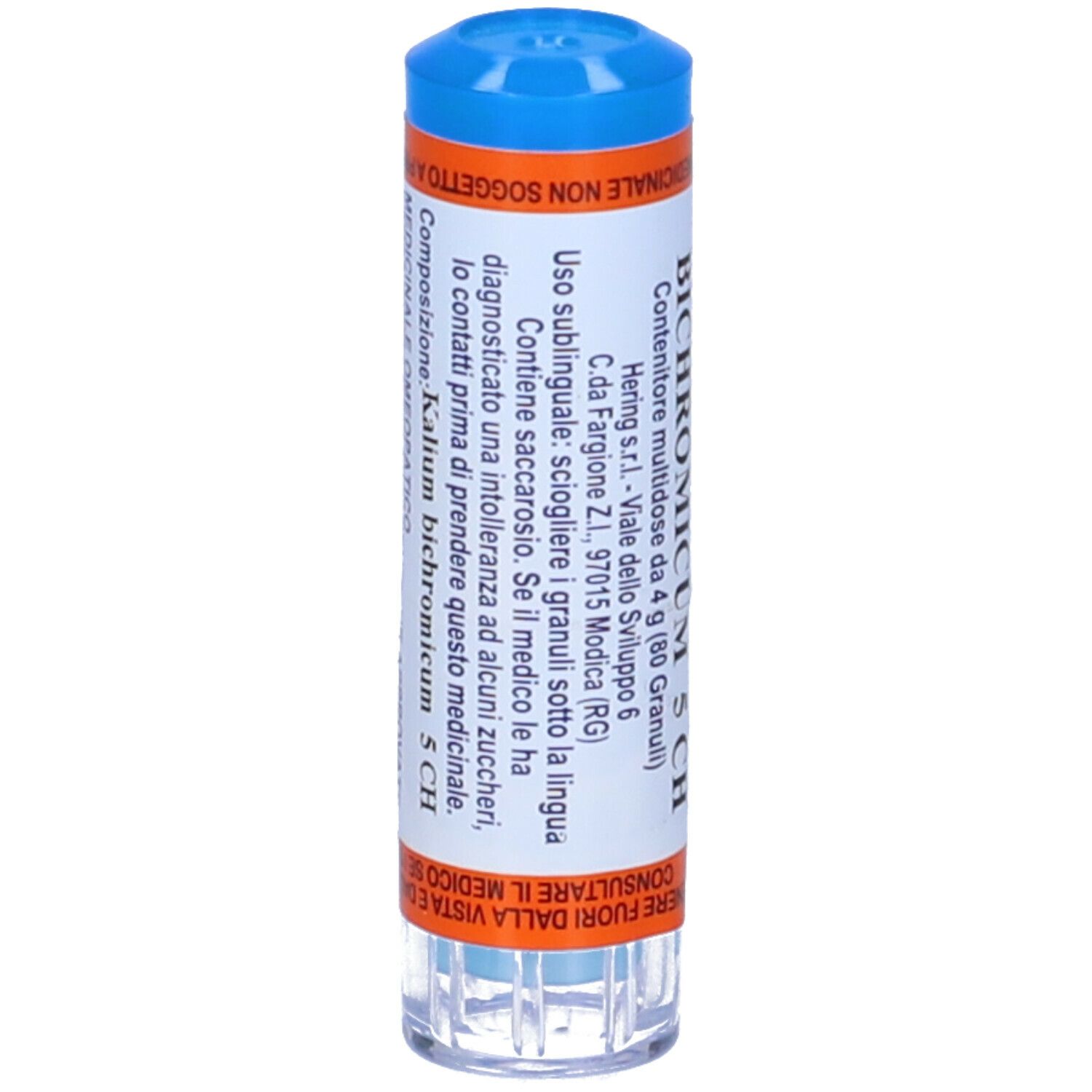 Hering Kalium Bichromicum 80 Granuli 5 Ch Contenitore Multidose