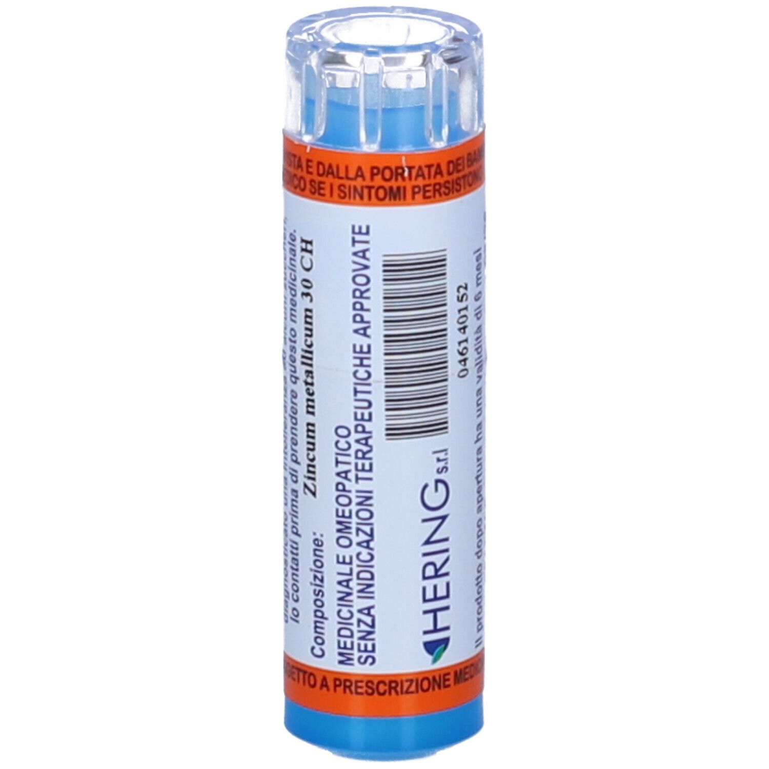HERING Zincum Metallicum 80 Granuli 30 Ch Contenitore Multidose