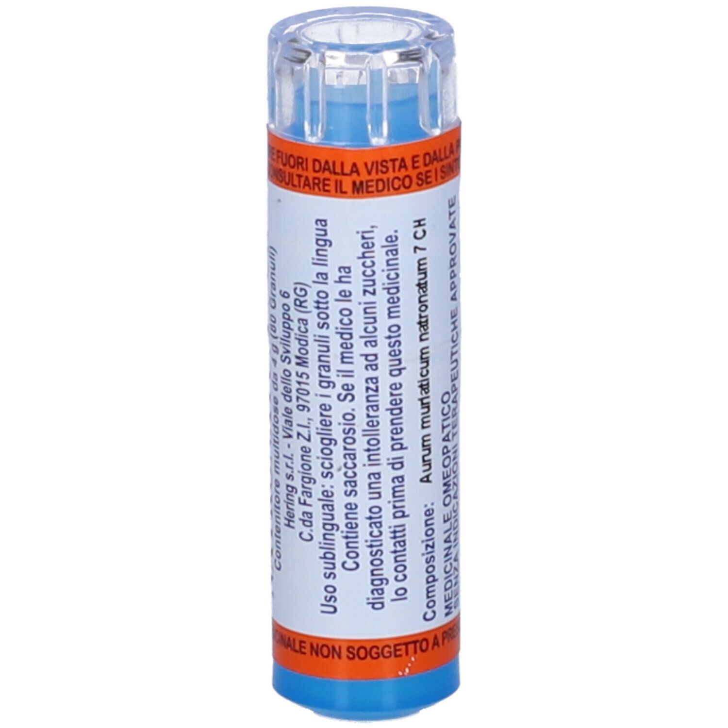 Aurum Muriaticum Natronatum 80 Granuli 7 Ch Contenitore Multidose